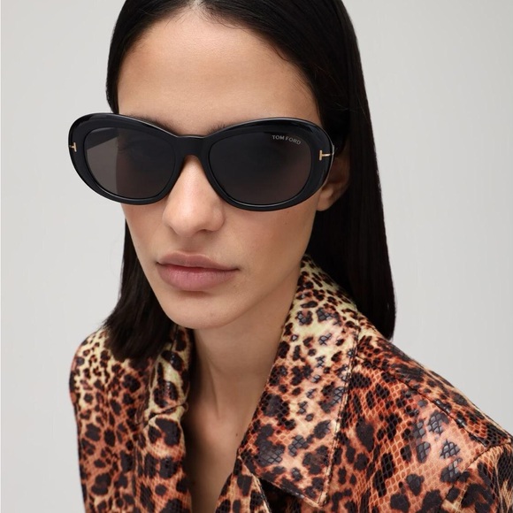 Polarized Tom Ford Elodie Sunglasses W/ Case - Picture 1 of 6